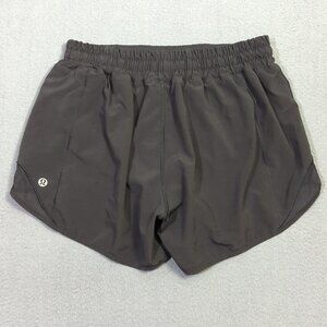 Lululemon Shorts Women's 6 Black Hotty Hot Short II Long 4" Activewear Running